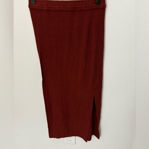 Abercrombie and Fitch ribbed mini skirt